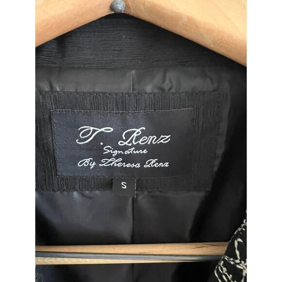 T. Renz Signature by Theresa Renz Silk Swing coat Size SMALL - Picture 3 of 6